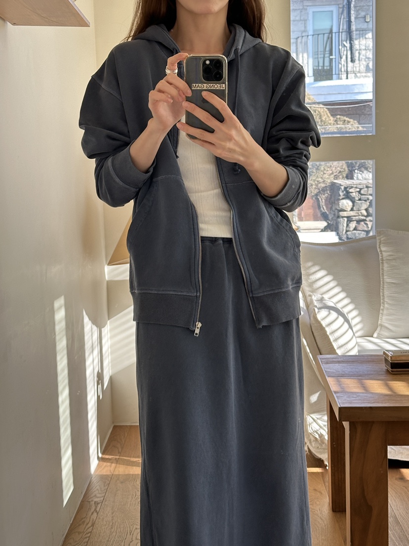 JEONG GAM STUDIOS韓國直郵女裝新款休閑真品26春夏長裙JEONG GAM STUDIOS長裙