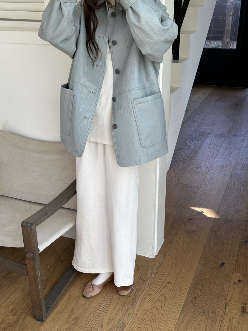 JEONG GAM STUDIOS韓國直郵女裝新款休閑真品26春夏長裙JEONG GAM STUDIOS長裙