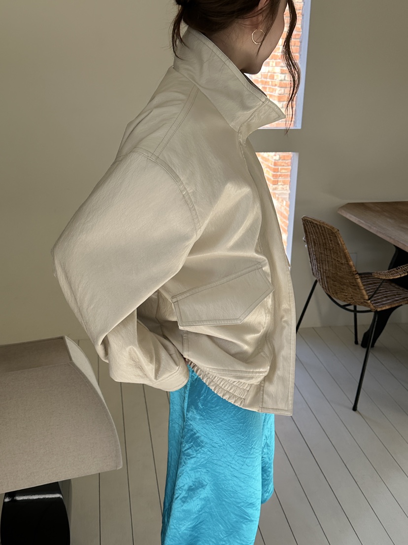 JEONG GAM STUDIOS東大門代購女裝新品推薦休閑職業皮衣JEONG GAM STUDIOS皮衣