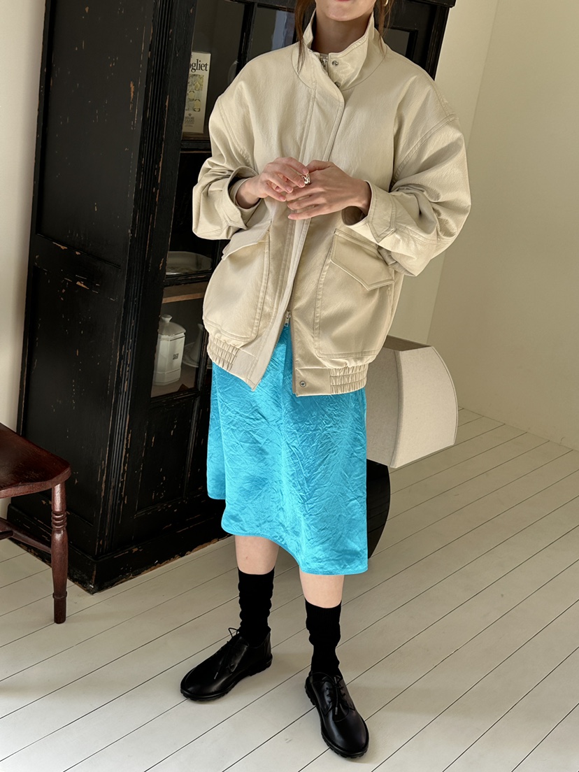 JEONG GAM STUDIOS東大門代購女裝新品推薦休閑職業皮衣JEONG GAM STUDIOS皮衣