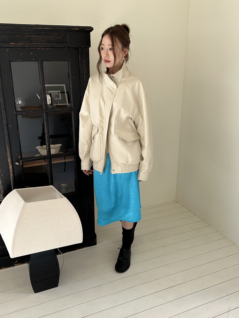 JEONG GAM STUDIOS東大門代購女裝新品推薦休閑職業皮衣JEONG GAM STUDIOS皮衣