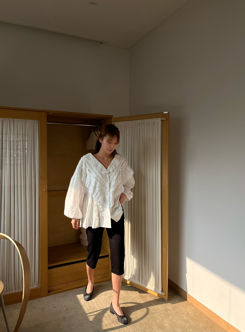 LOVE PULL東大門代購女裝新品推薦人氣職業襯衫蕾絲衫棉質LOVE PULL襯衫/蕾絲衫