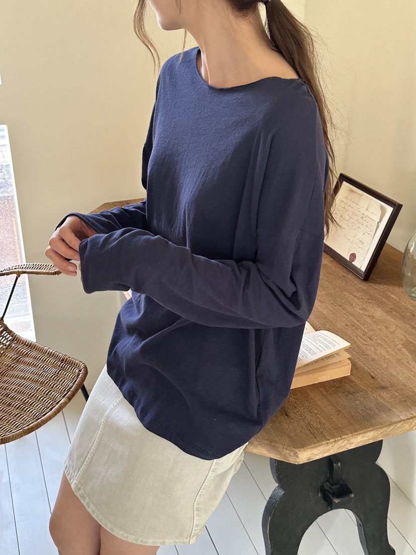 JEONG GAM STUDIOS韓國代購女士新款休閑真品26春夏長袖T恤JEONG GAM STUDIOS長袖T恤