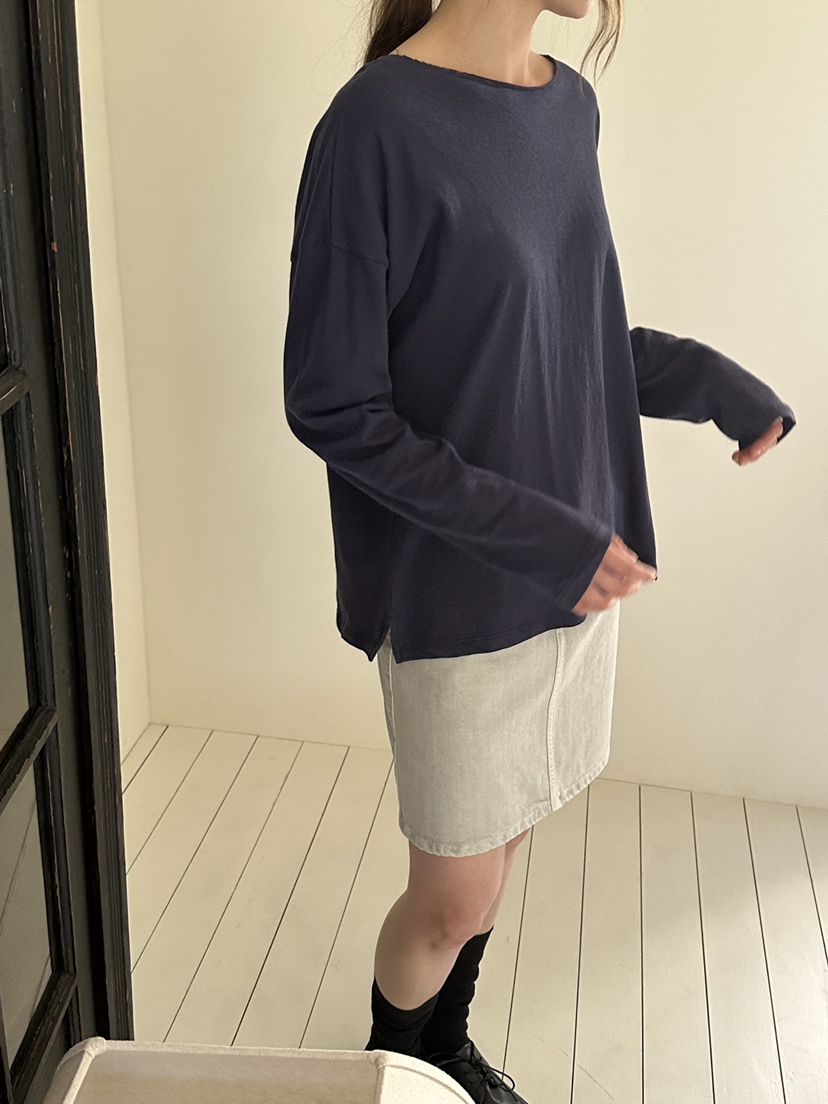 JEONG GAM STUDIOS韓國代購女士新款休閑真品26春夏長袖T恤JEONG GAM STUDIOS長袖T恤