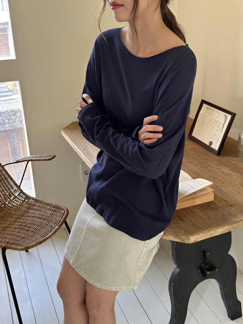 JEONG GAM STUDIOS韓國代購女士新款休閑真品26春夏長袖T恤JEONG GAM STUDIOS長袖T恤