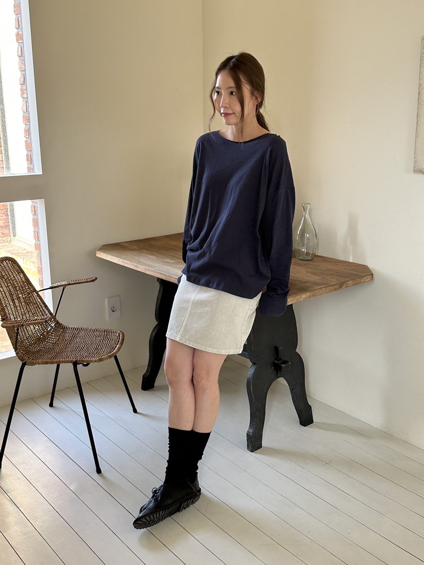 JEONG GAM STUDIOS韓國代購女士新款休閑真品26春夏長袖T恤JEONG GAM STUDIOS長袖T恤