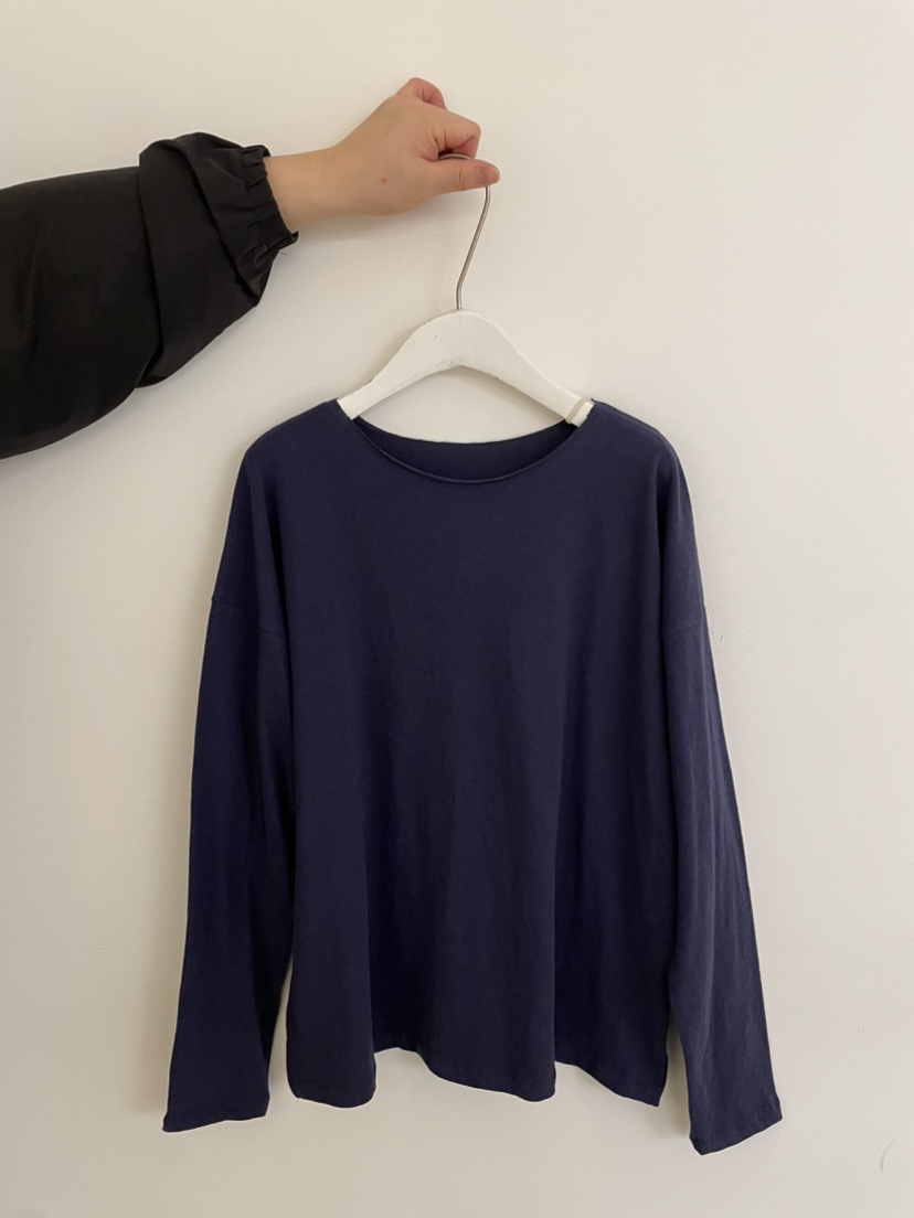 JEONG GAM STUDIOS韓國代購女士新款休閑真品26春夏長袖T恤JEONG GAM STUDIOS長袖T恤圖色2