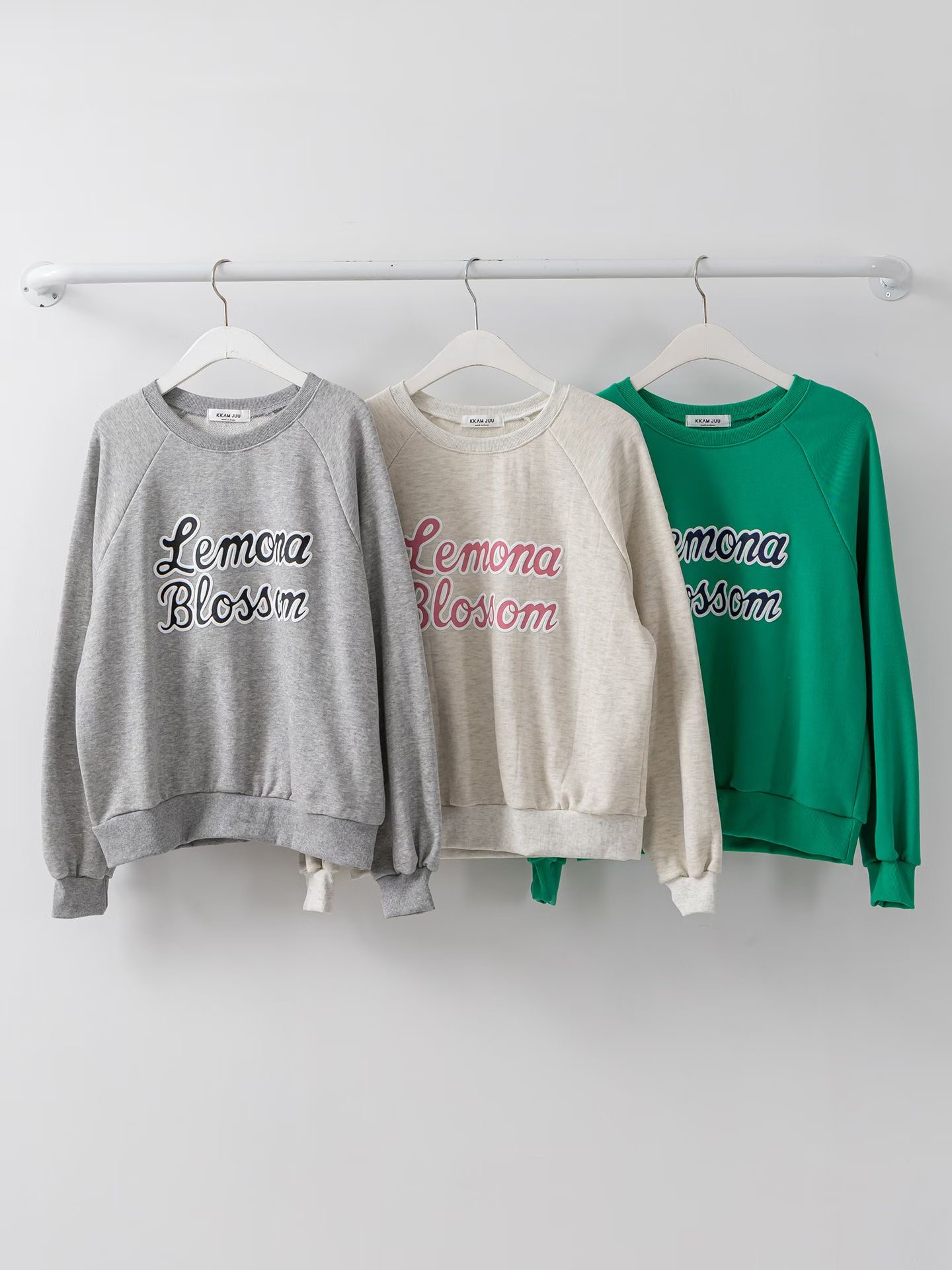 KKANNJUU韓國代購女裝新款真品26春夏休閑職業人氣時尚衛衣KKAMJUU衛衣