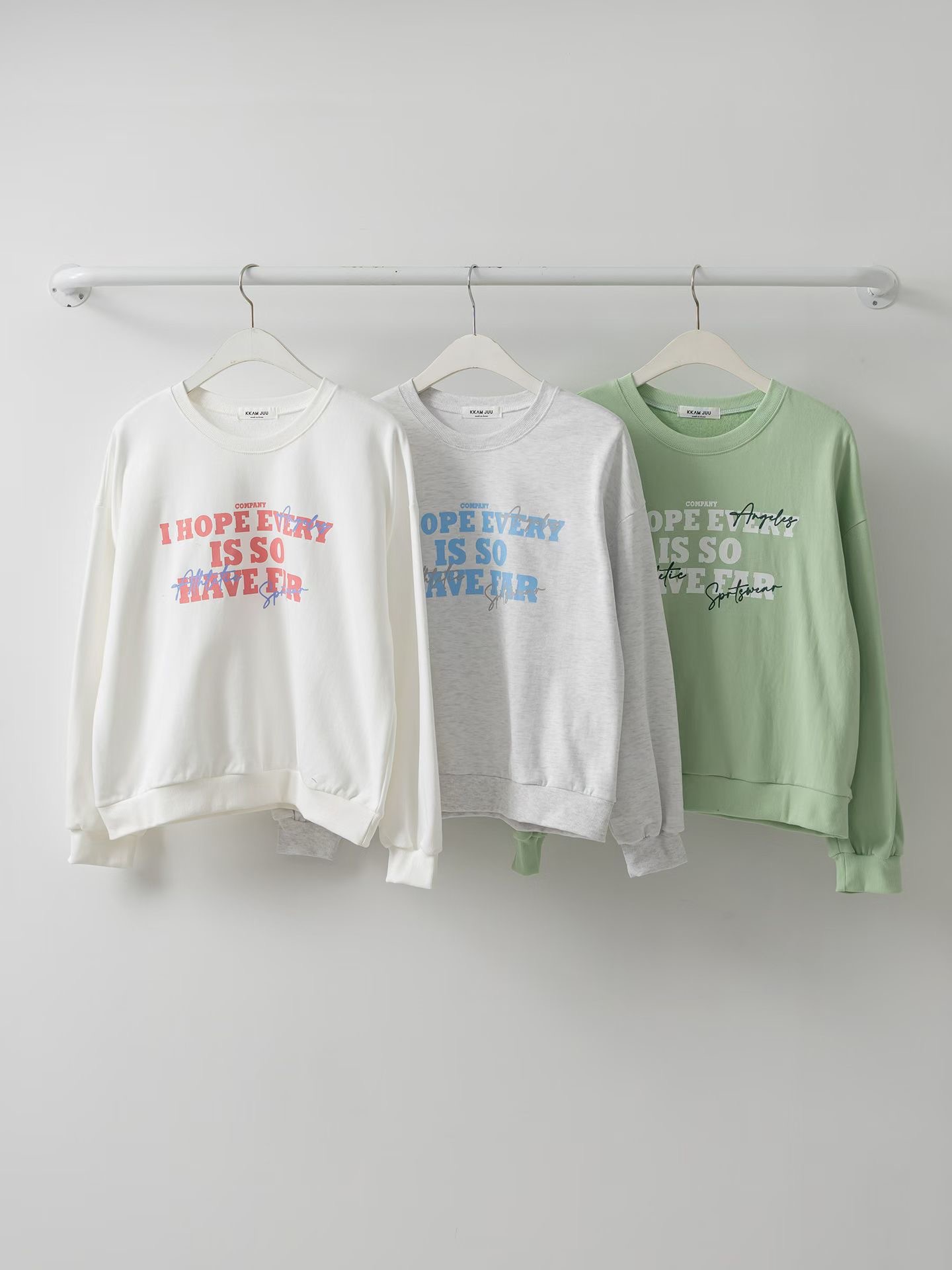 KKANNJUU東大門實拍女士新款職業時尚26春夏休閑人氣衛衣KKAMJUU衛衣