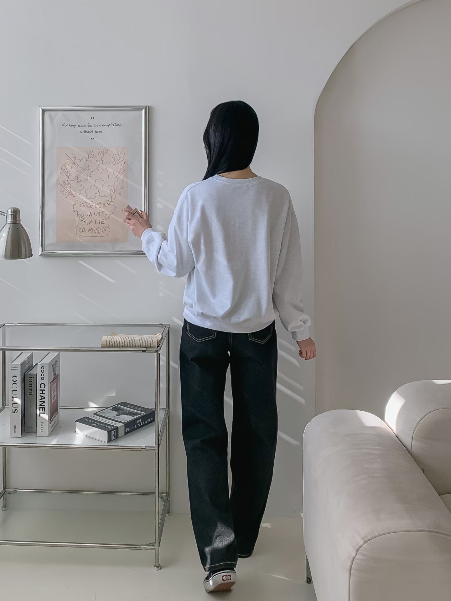 KKANNJUU東大門實拍女士新款職業時尚26春夏休閑人氣衛衣KKAMJUU衛衣