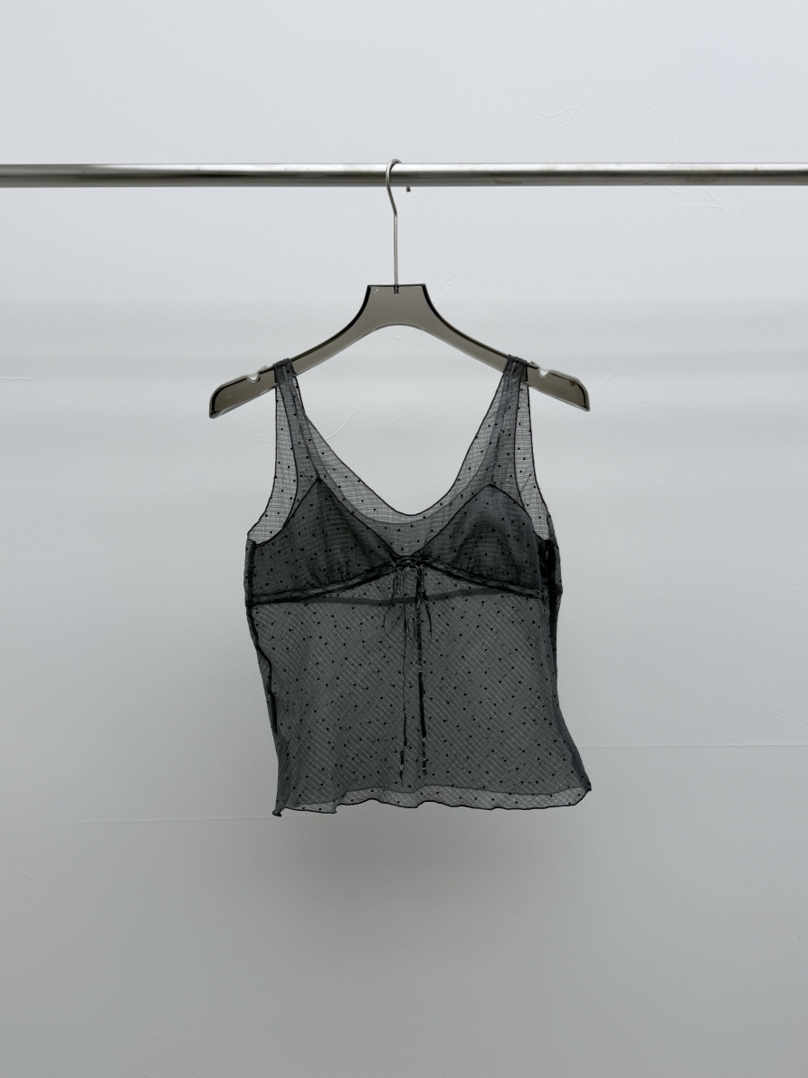 SEARE/PRETZEL韓國代購女士新款職業時尚休閑吊帶背心透明SEARE/PRETZEL吊帶/背心圖色1