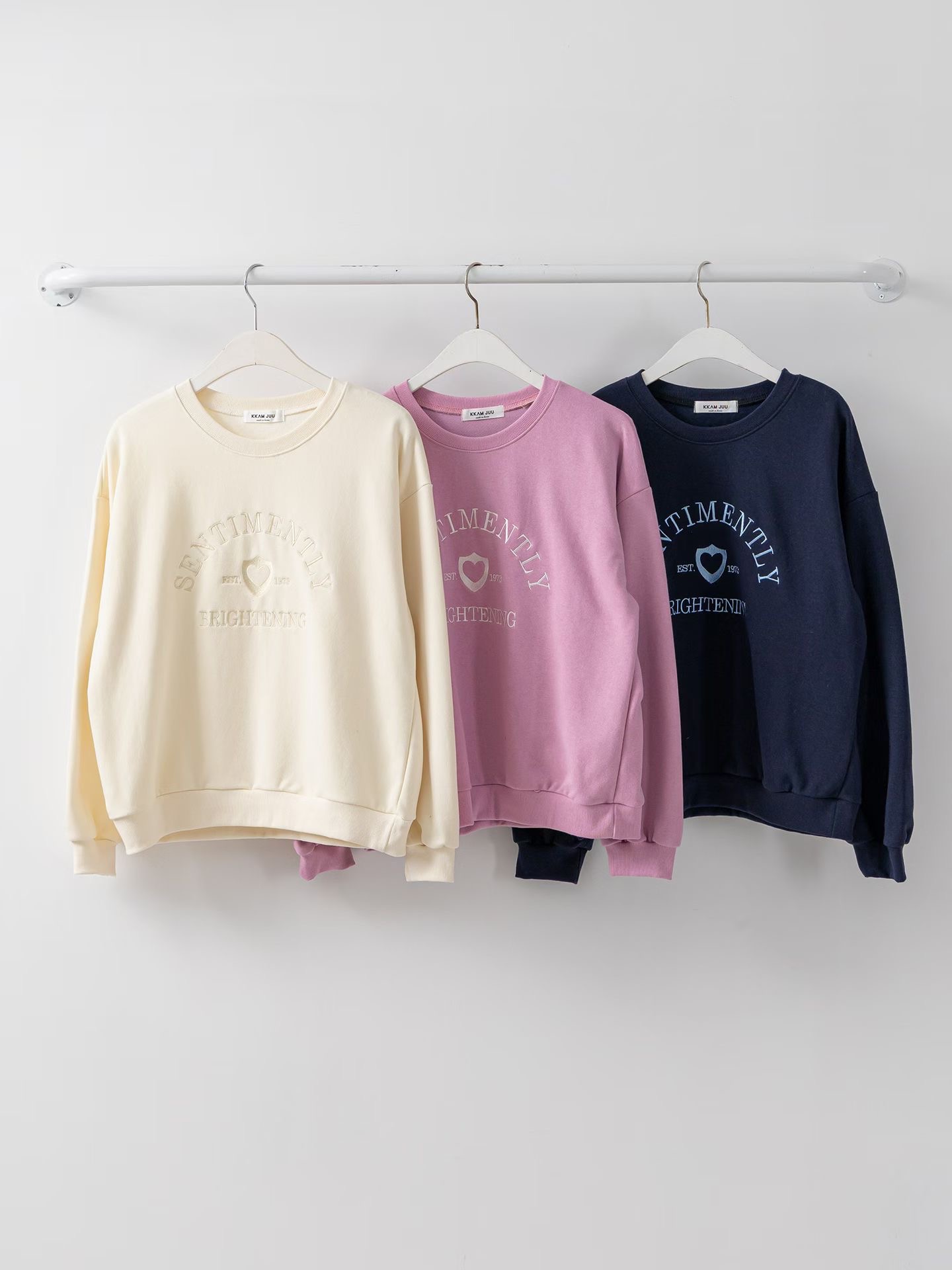 KKANNJUU韓國直郵女裝新品休閑真品人氣熱賣推薦時尚衛衣KKAMJUU衛衣