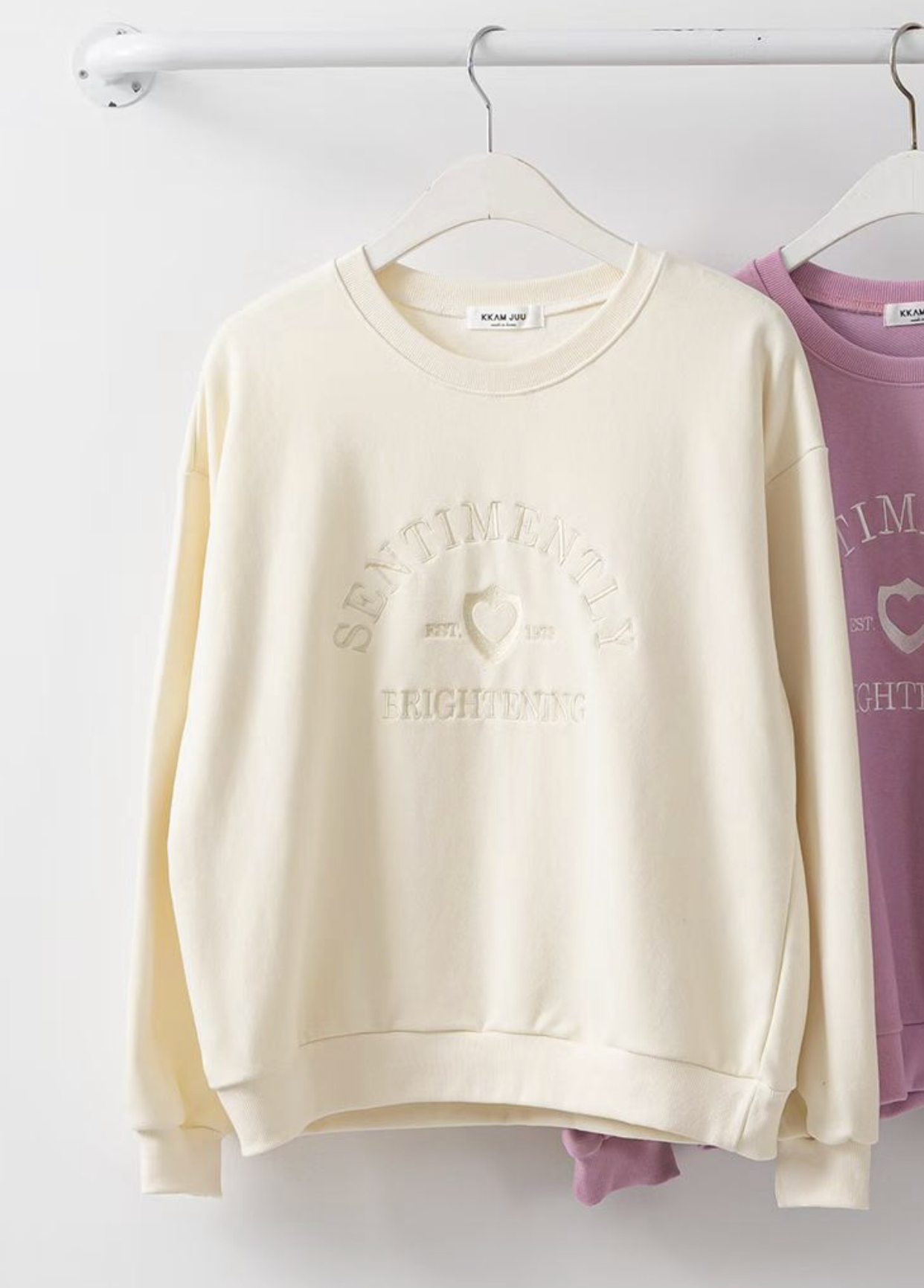 KKANNJUU韓國直郵女裝新品休閑真品人氣熱賣推薦時尚衛衣KKAMJUU衛衣圖色1
