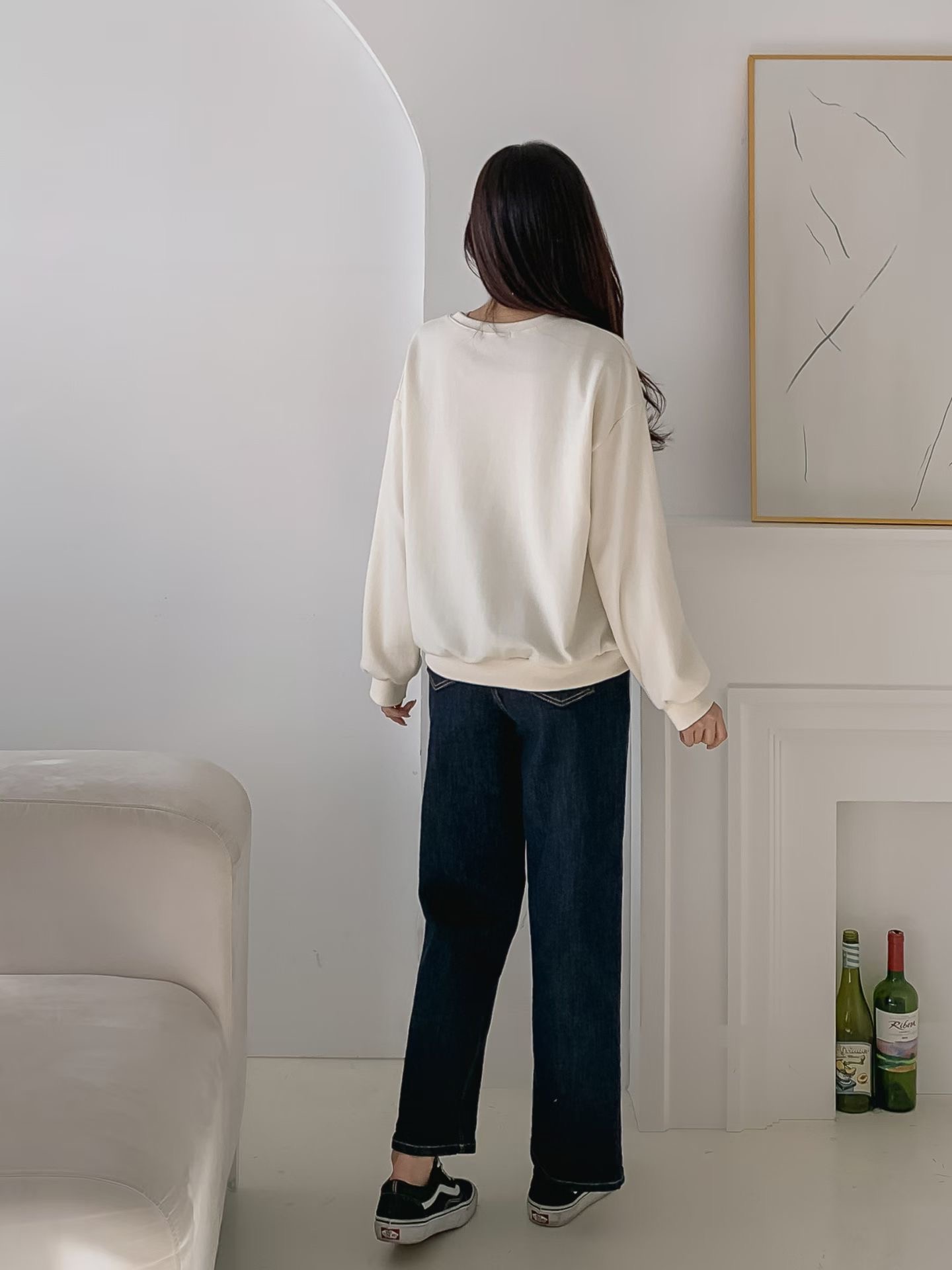 KKANNJUU韓國直郵女士新品推薦時尚人氣熱賣職業真品衛衣KKAMJUU衛衣