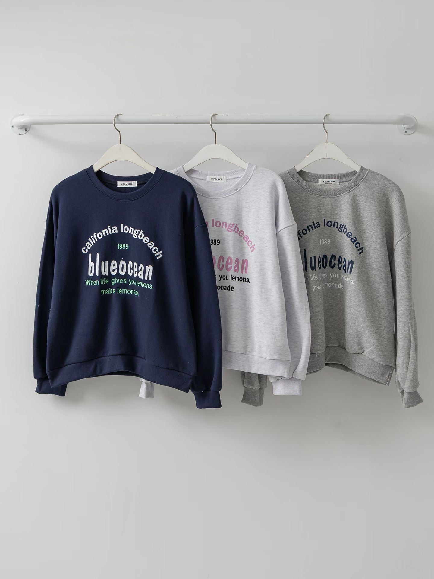 KKANNJUU韓國代購女裝新品推薦人氣時尚熱賣真品職業衛衣KKAMJUU衛衣