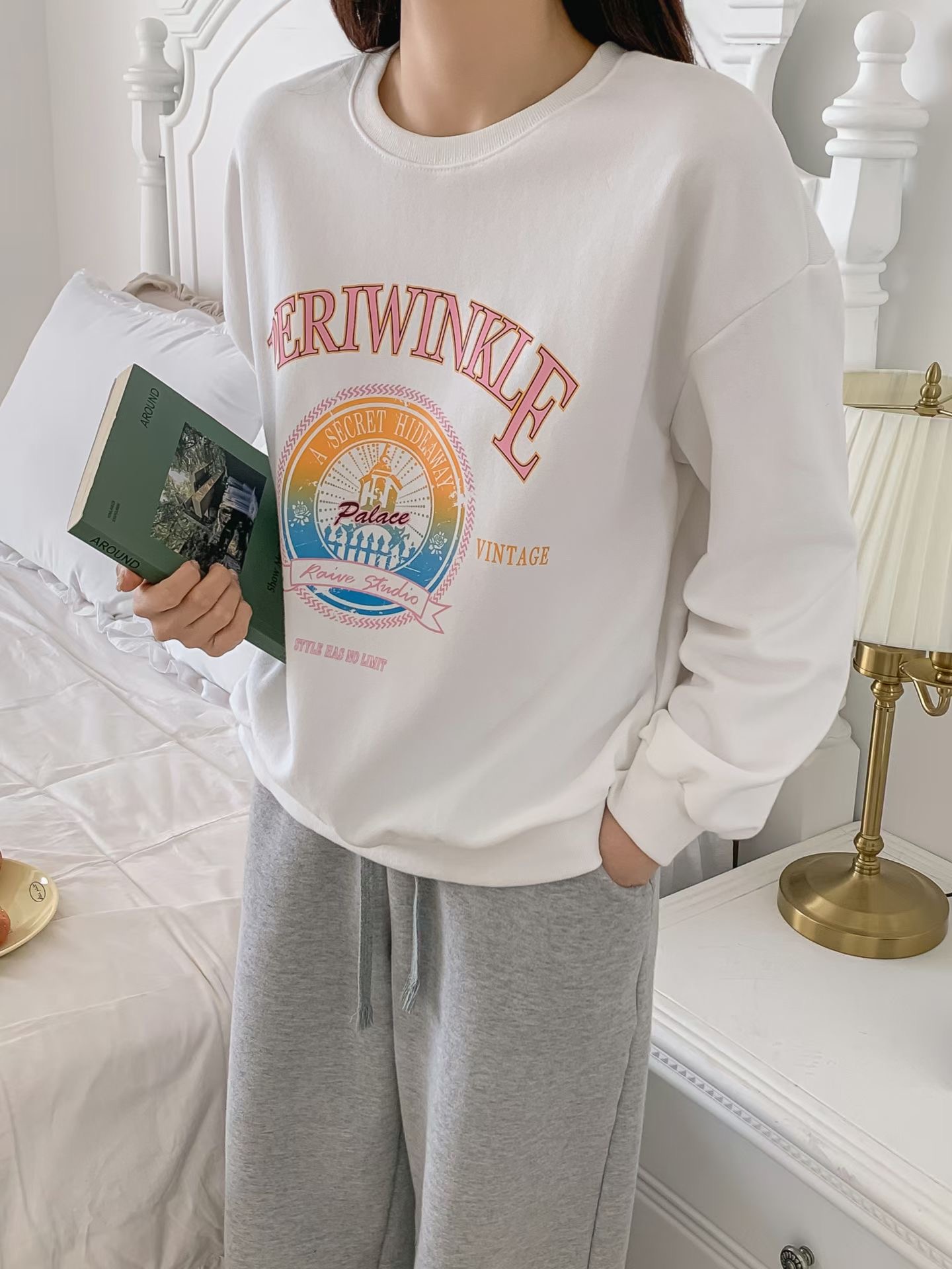 KKANNJUU東大門直郵女士新品職業26春夏人氣推薦時尚衛衣KKAMJUU衛衣圖色2