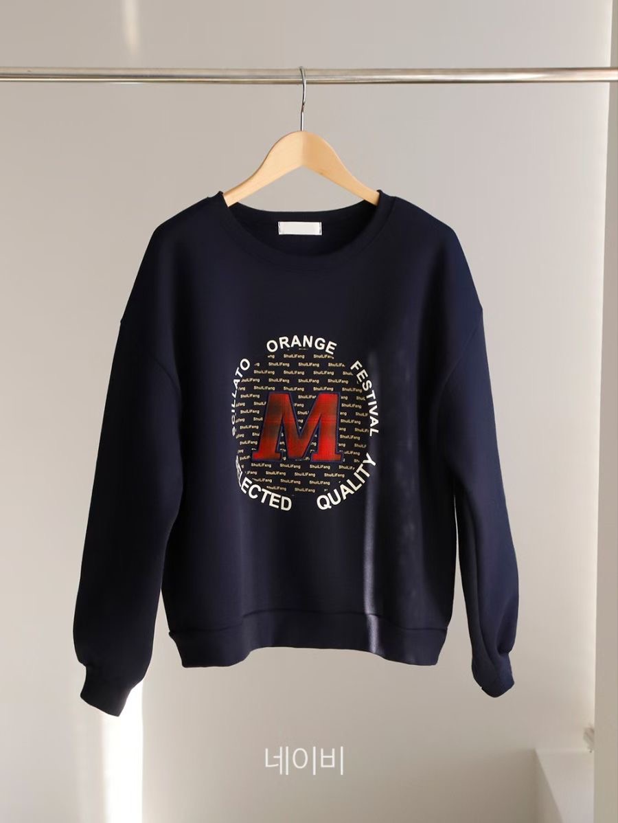 KKANNJUU東大門實拍女裝新品人氣熱賣推薦休閑真品職業衛衣KKAMJUU衛衣圖色2