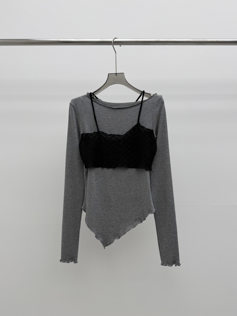 SEARE/PRETZEL東大門實拍女裝新款真品時尚26春夏長袖T恤SEARE/PRETZEL長袖T恤圖色1