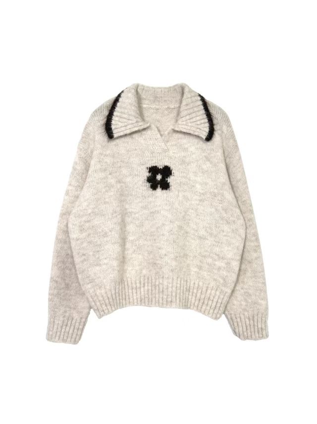 KKANNJUU韓國代購女裝新款人氣26春夏熱賣休閑真品針織衫KKAMJUU針織衫圖色3