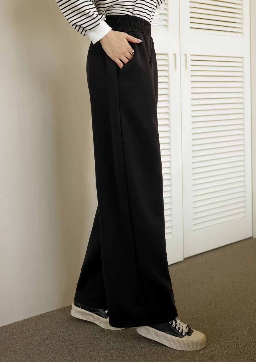 KKANNJUU東大門代購女裝新品推薦真品職業休閑26春夏休閑褲KKAMJUU休閑褲