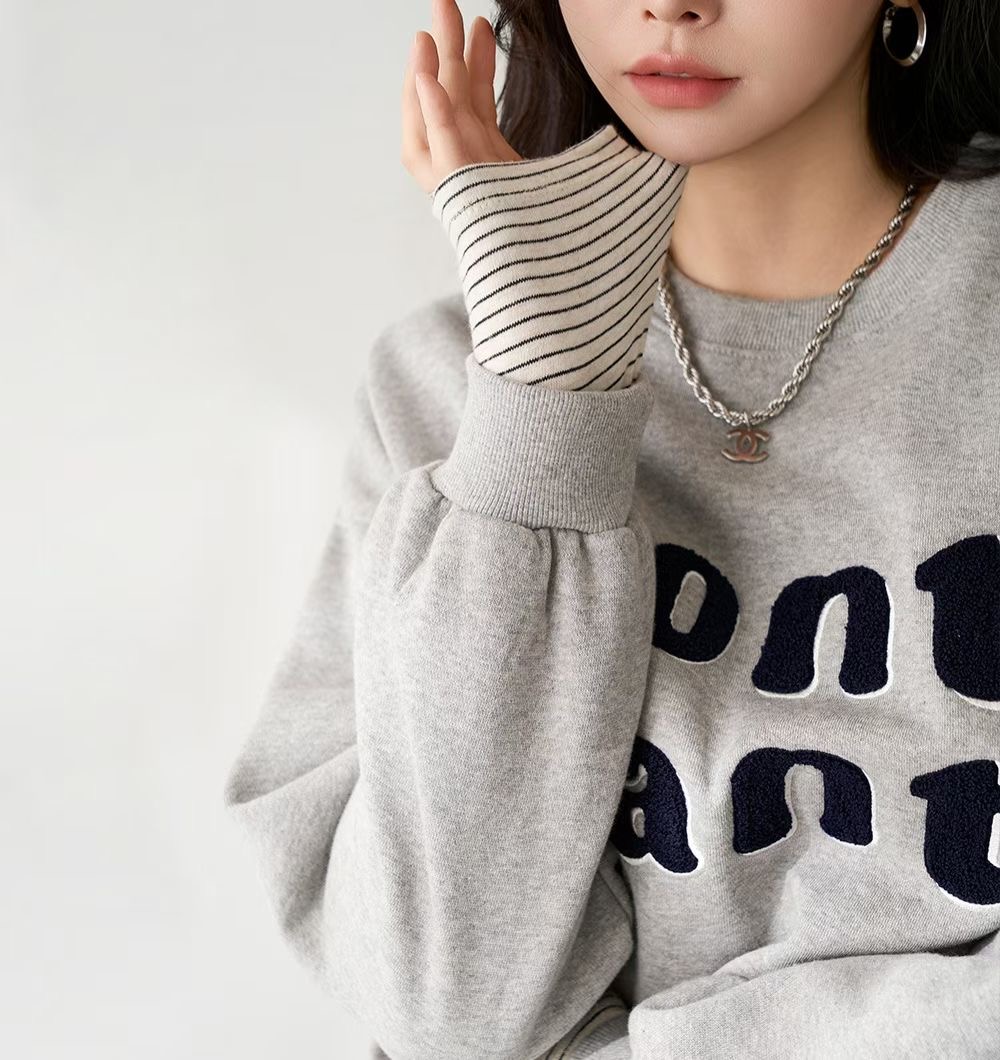 KKANNJUU東大門直郵女士新品推薦職業人氣時尚休閑熱賣衛衣KKAMJUU衛衣