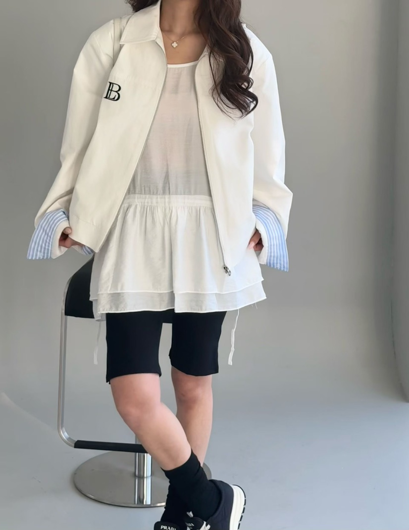 BUTTER-P東大門實拍女裝新款人氣推薦時尚26春夏夾克刺繡BUTTER-P夾克