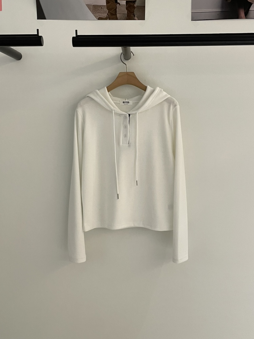BUTTER-P東大門直郵女裝新款人氣熱賣推薦長袖T恤連帽衫BUTTER-P長袖T恤圖色1