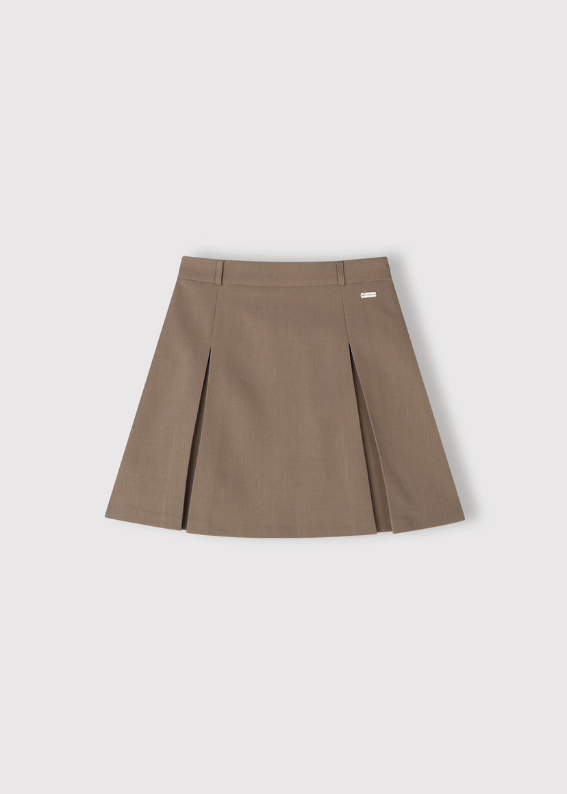 A Flan韓國直郵女裝新款時尚休閑人氣真品職業26春夏短裙AFN/FLAN EDITION短裙圖色1