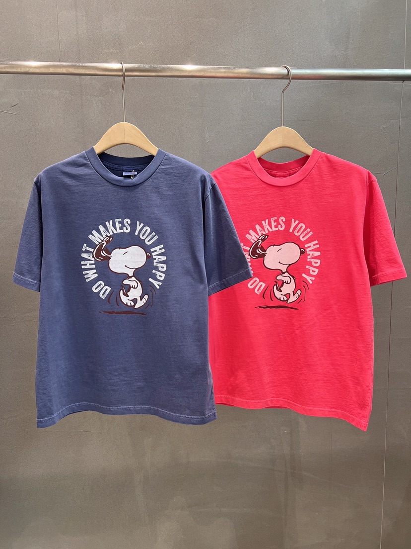 GLAD SOME東大門實拍女裝新款熱賣時尚26春夏職業T恤史努比GLAD SOMET恤