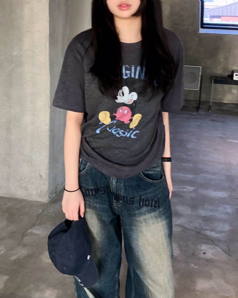 GLAD SOME東大門代購女士新品時尚26春夏真品推薦熱賣T恤GLAD SOMET恤