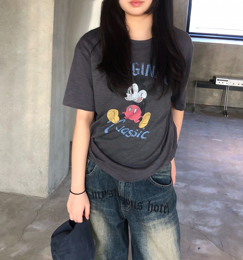 GLAD SOME東大門代購女士新品時尚26春夏真品推薦熱賣T恤GLAD SOMET恤