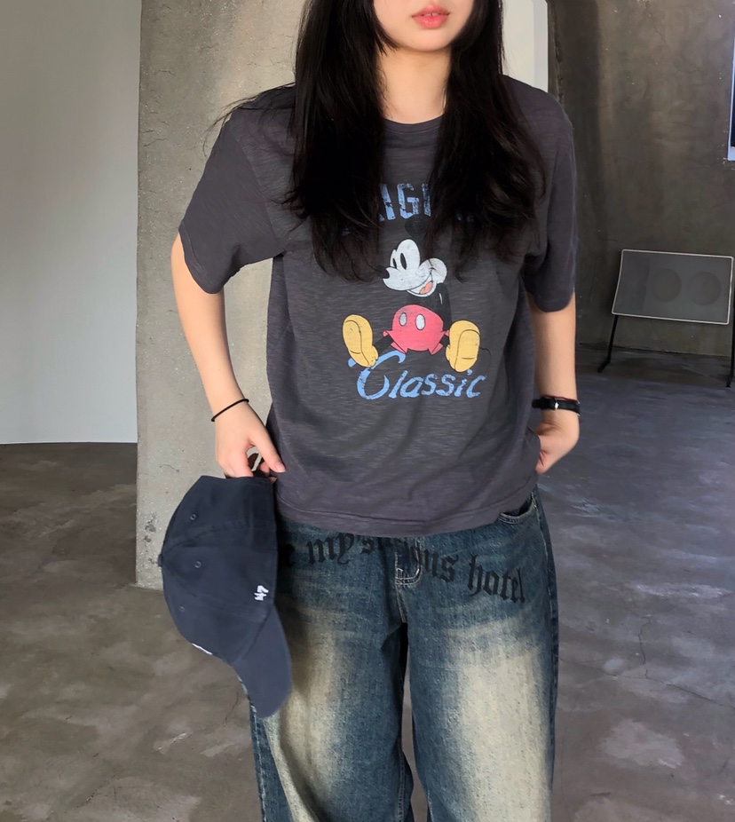 GLAD SOME東大門代購女士新品時尚26春夏真品推薦熱賣T恤GLAD SOMET恤