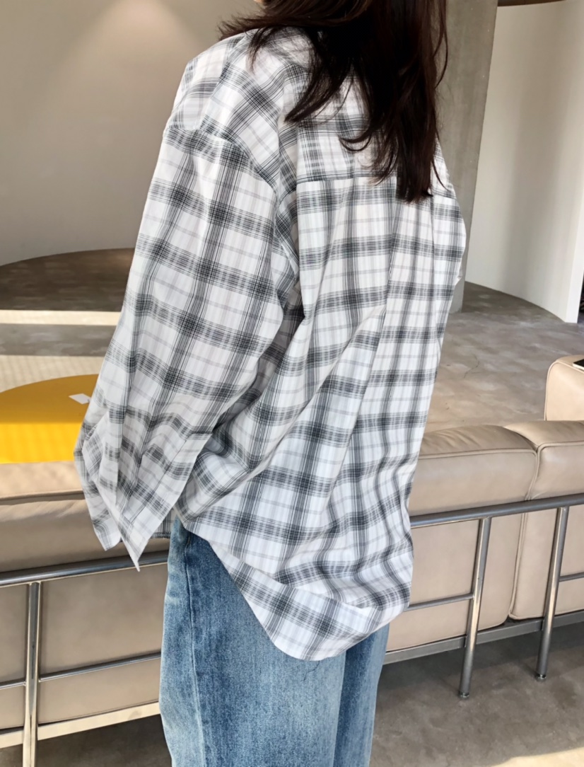 GLAD SOME東大門代購女裝新款26春夏時尚休閑襯衫蕾絲衫GLAD SOME襯衫/蕾絲衫