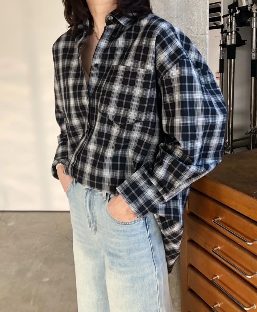 GLAD SOME東大門代購女裝新款26春夏時尚休閑襯衫蕾絲衫GLAD SOME襯衫/蕾絲衫