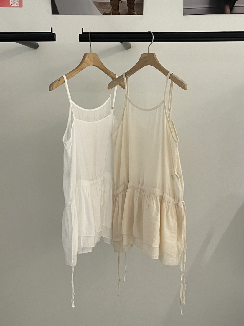 BUTTER-P韓國直郵女裝新品26春夏人氣職業推薦熱賣吊帶背心BUTTER-P吊帶/背心