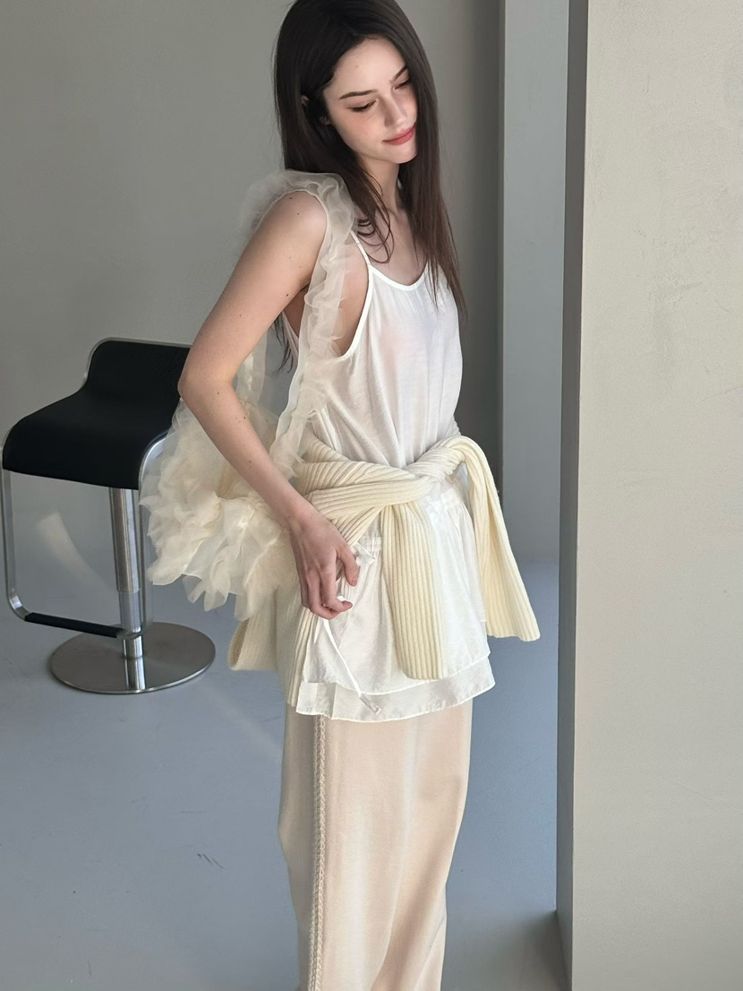 BUTTER-P韓國直郵女裝新品26春夏人氣職業推薦熱賣吊帶背心BUTTER-P吊帶/背心