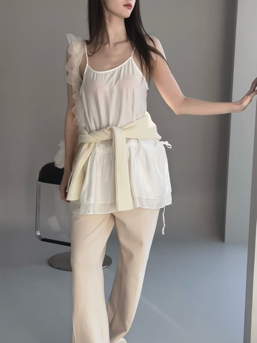 BUTTER-P韓國直郵女裝新品26春夏人氣職業推薦熱賣吊帶背心BUTTER-P吊帶/背心