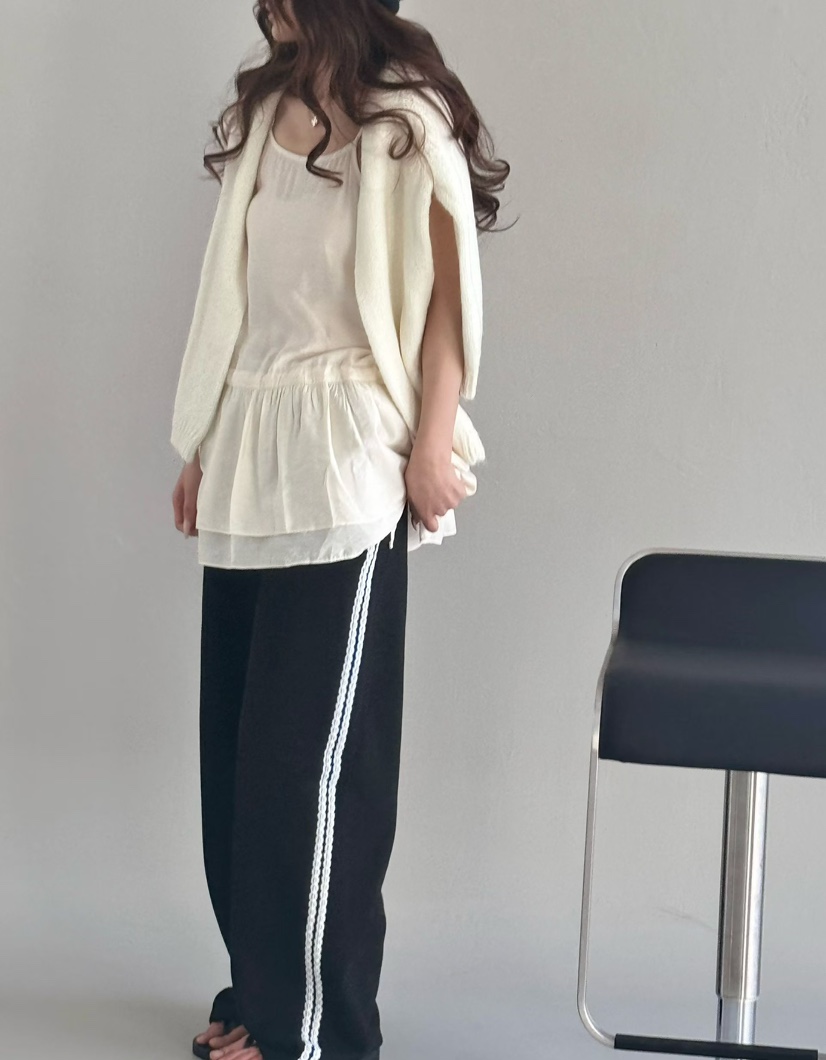 BUTTER-P韓國直郵女裝新品26春夏人氣職業推薦熱賣吊帶背心BUTTER-P吊帶/背心