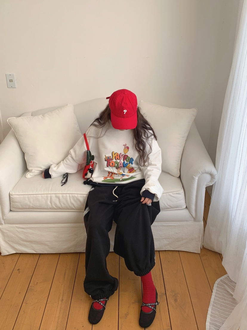 TOLL韓國直郵女士新品26春夏職業推薦人氣時尚真品熱賣衛衣TOLL衛衣