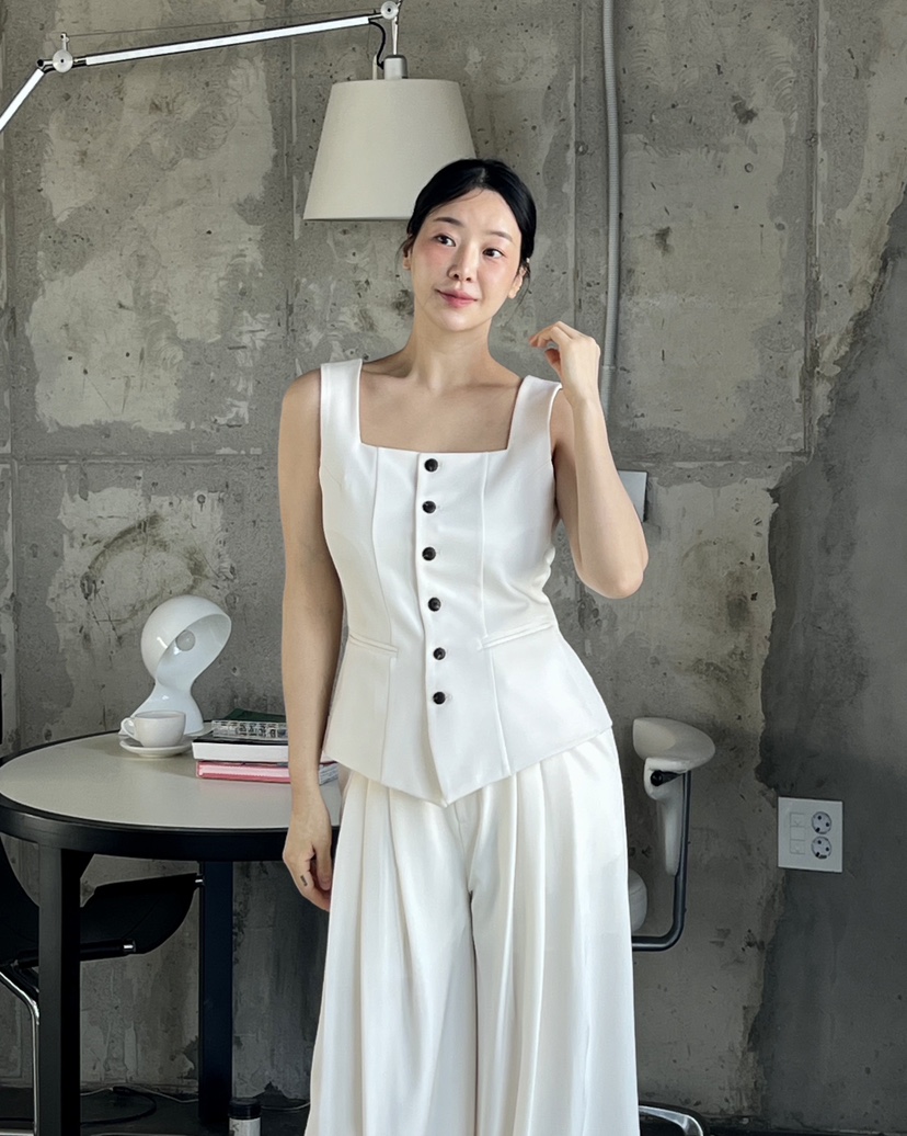 VERNI韓國直郵女裝新品休閑職業真品推薦26春夏熱賣時尚馬甲VERNI馬甲