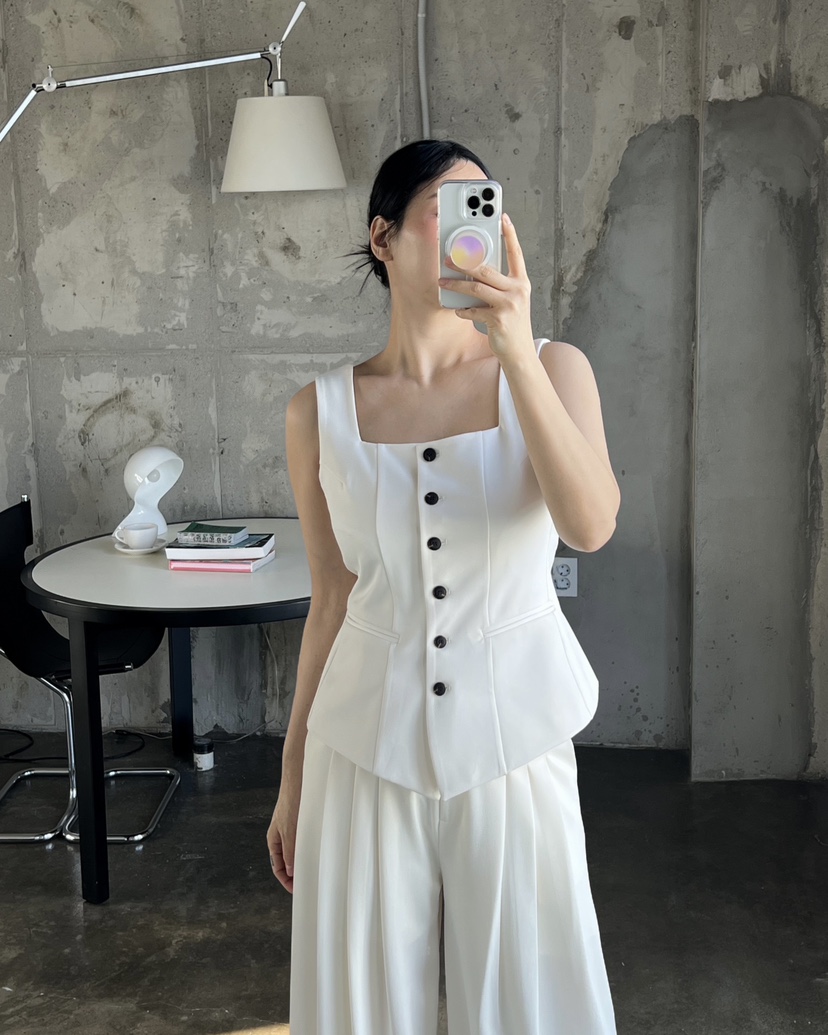 VERNI韓國直郵女裝新品休閑職業真品推薦26春夏熱賣時尚馬甲VERNI馬甲