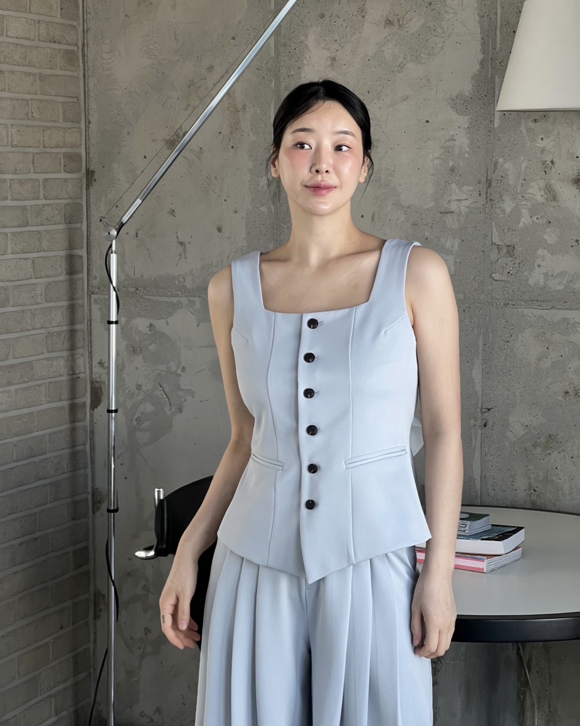 VERNI韓國直郵女裝新品休閑職業真品推薦26春夏熱賣時尚馬甲VERNI馬甲