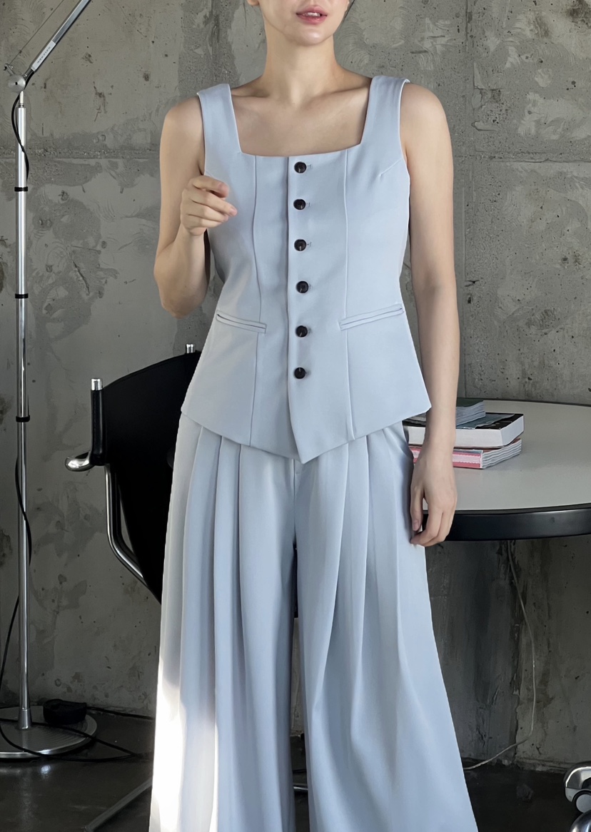 VERNI韓國直郵女裝新品休閑職業真品推薦26春夏熱賣時尚馬甲VERNI馬甲