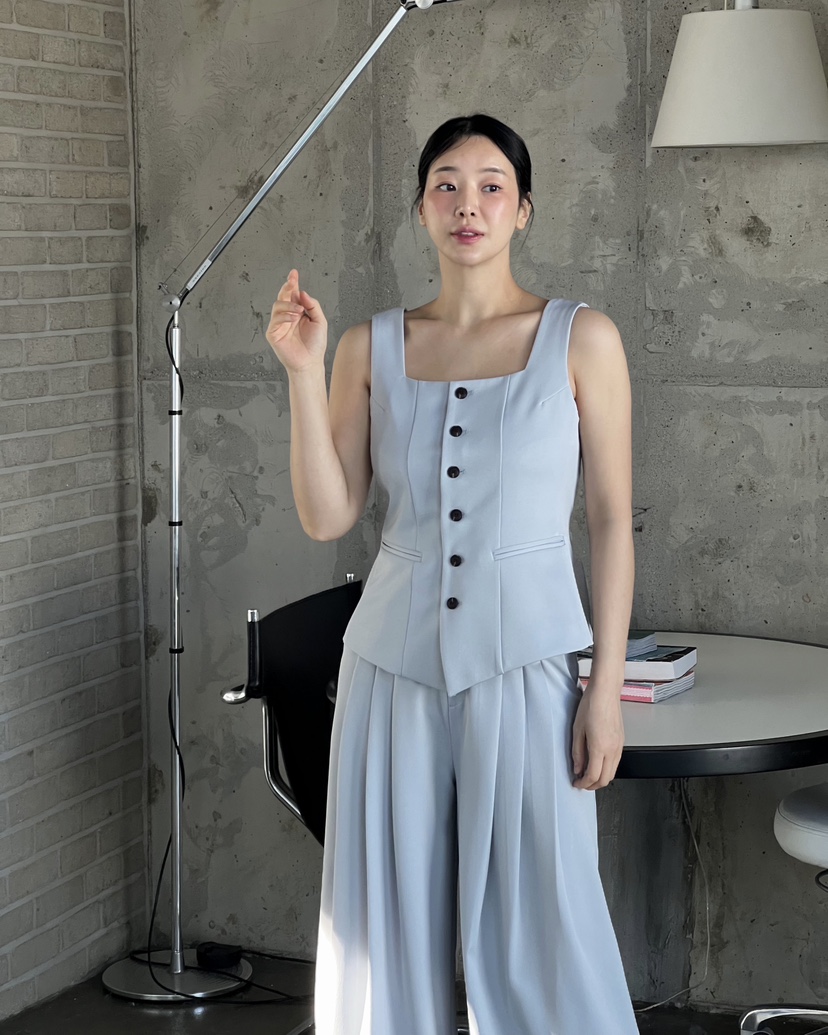 VERNI韓國直郵女裝新品休閑職業真品推薦26春夏熱賣時尚馬甲VERNI馬甲