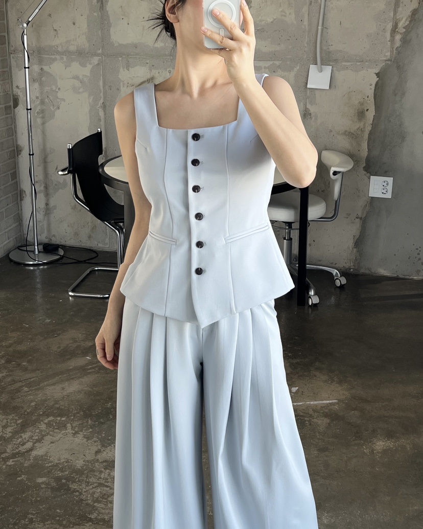 VERNI韓國直郵女裝新品休閑職業真品推薦26春夏熱賣時尚馬甲VERNI馬甲