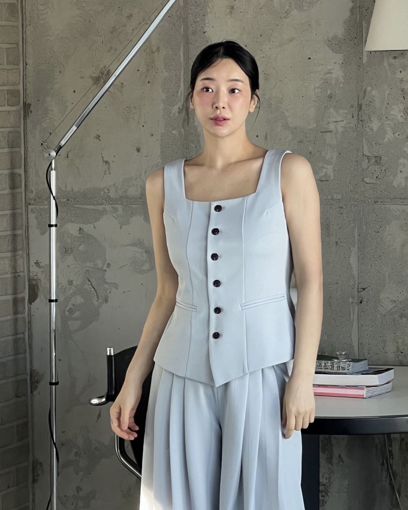 VERNI韓國直郵女裝新品休閑職業真品推薦26春夏熱賣時尚馬甲VERNI馬甲