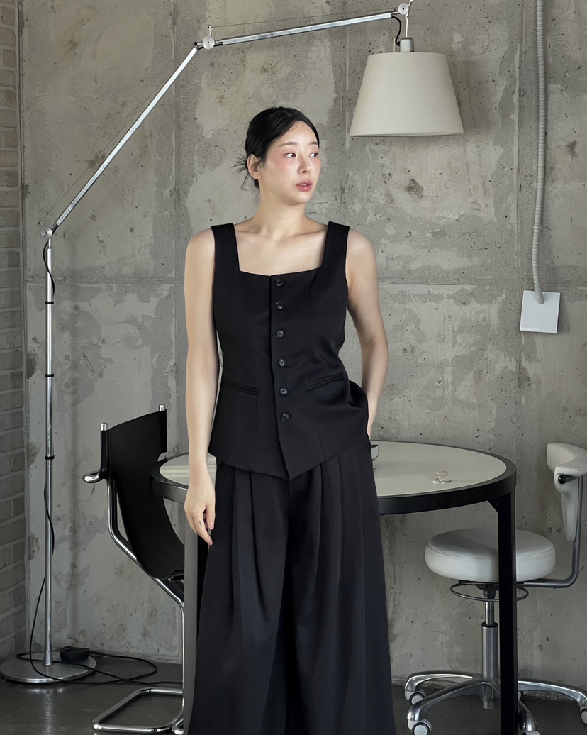 VERNI韓國直郵女裝新品休閑職業真品推薦26春夏熱賣時尚馬甲VERNI馬甲