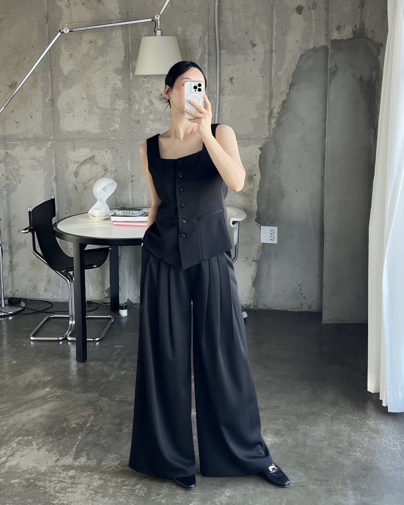 VERNI韓國直郵女裝新品休閑職業真品推薦26春夏熱賣時尚馬甲VERNI馬甲