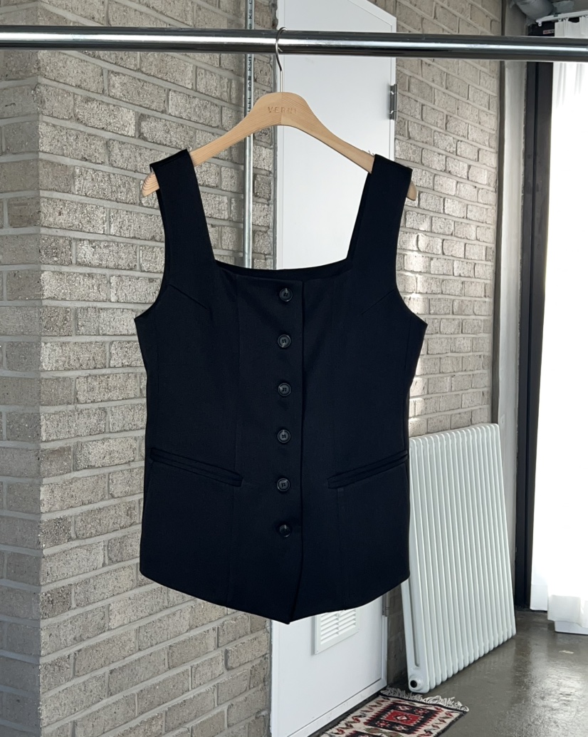 VERNI韓國直郵女裝新品休閑職業真品推薦26春夏熱賣時尚馬甲VERNI馬甲圖色3