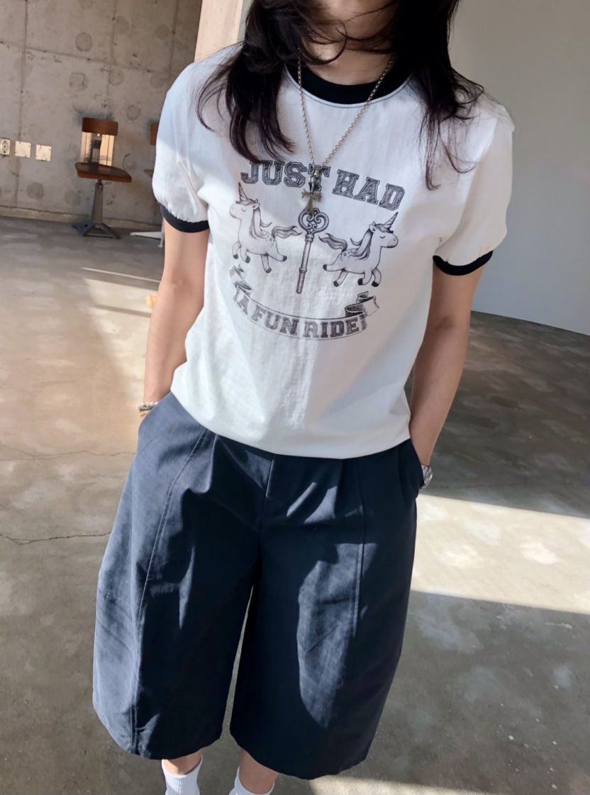 GLAD SOME東大門實拍女裝新款人氣職業推薦休閑26春夏T恤GLAD SOMET恤